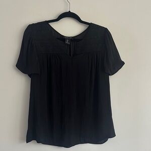 Rachel Zoe Black Blouse